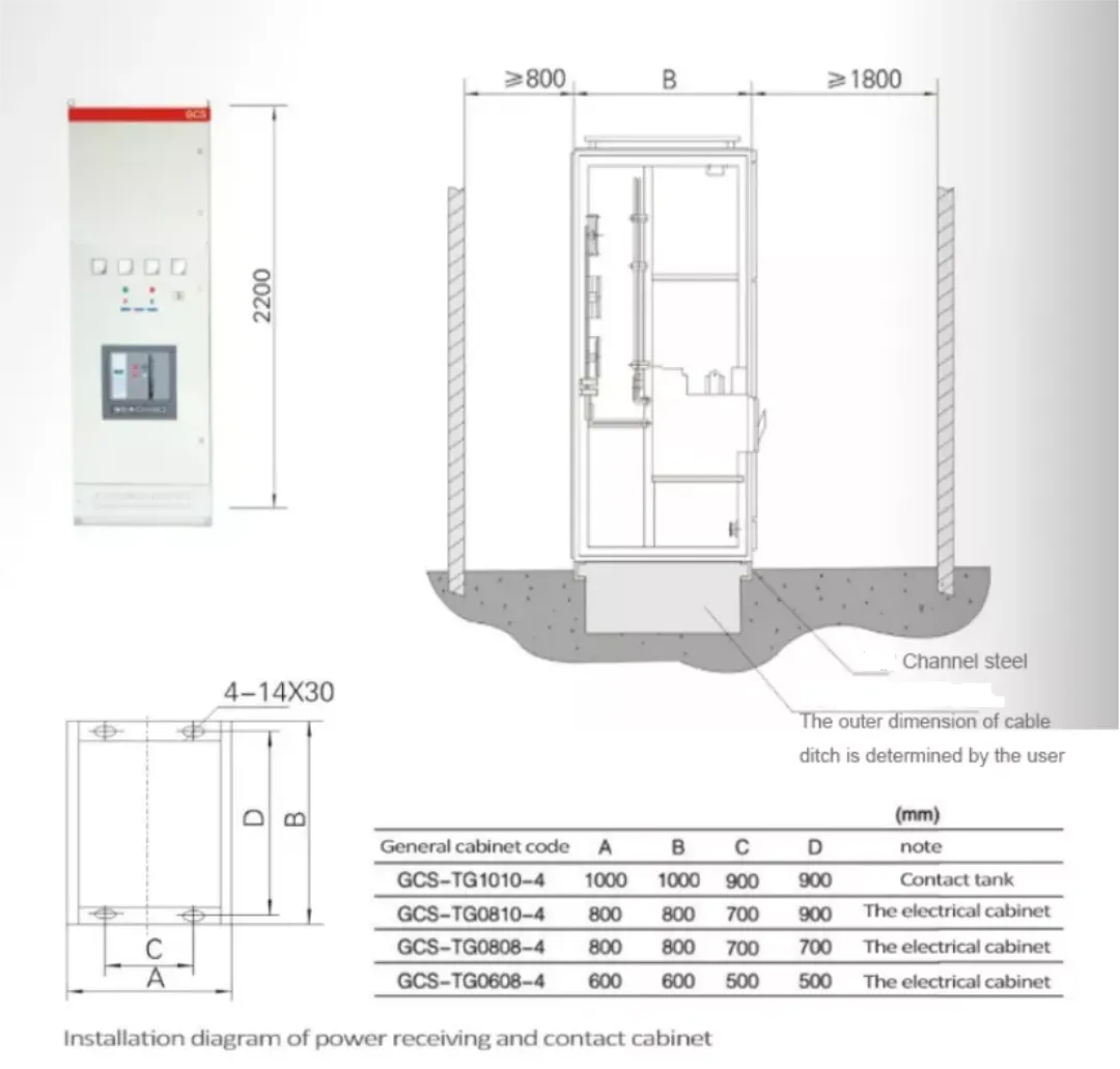 GCS 400V 600V 4000A — популярное низковольтное выдвижное распредели-1 (5)