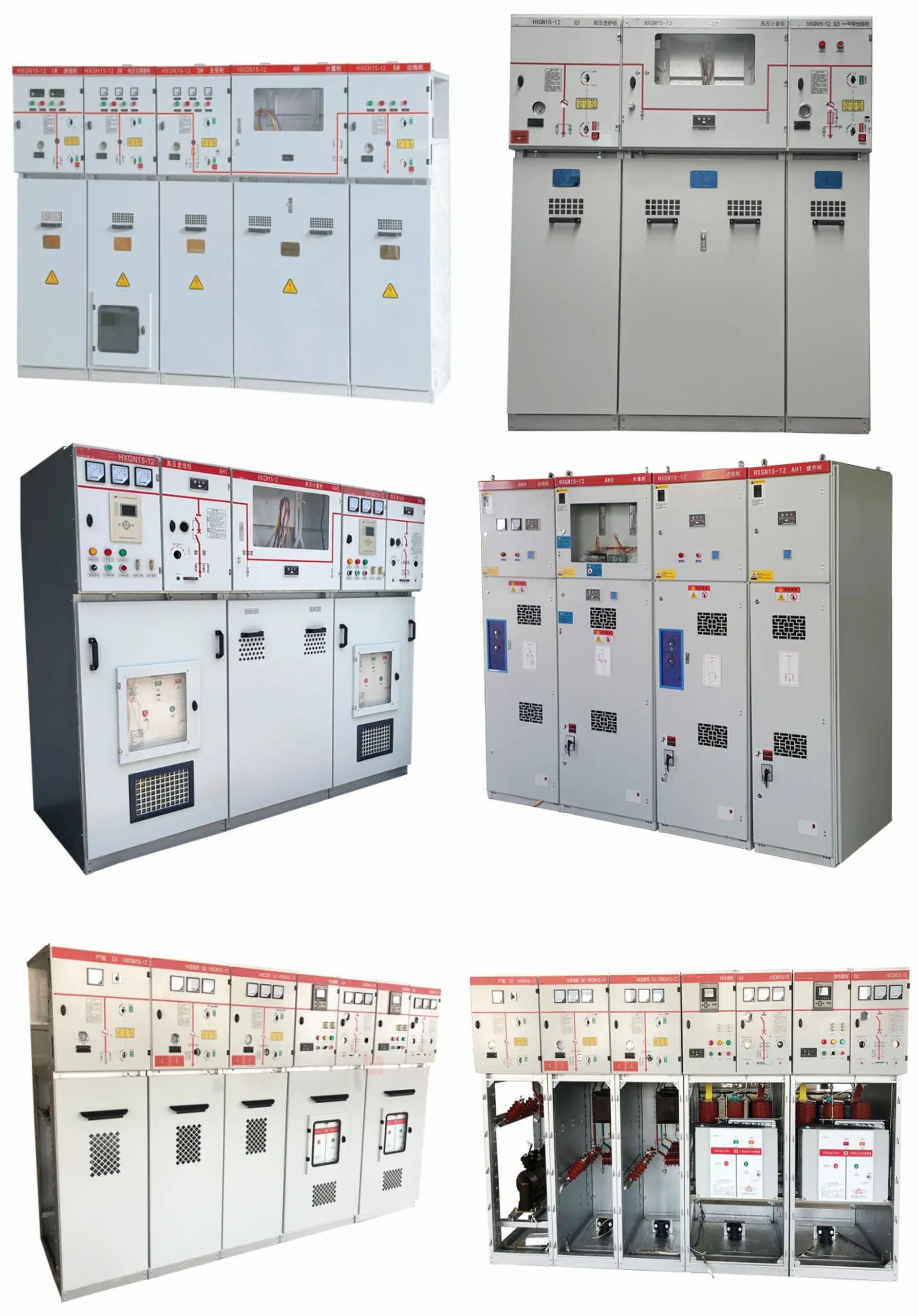 HXGN15 12 кВ 630 А Кольцевой сетевой шкаф-1 (12)