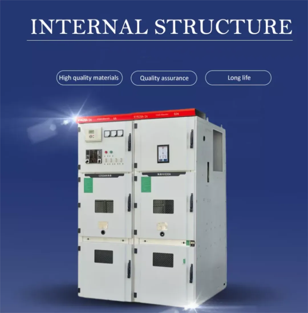 KYN28 24 кВ 630 А 2000 А 4000 А Бронированное съемное распределительное устройство переменного-1 (3)