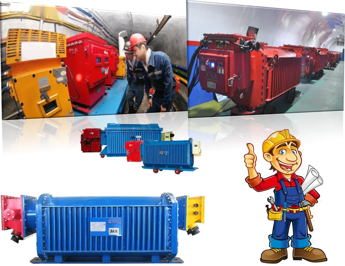 Взрывозащищенная мобильная подстанция для шахтного туннеля-1 (1)