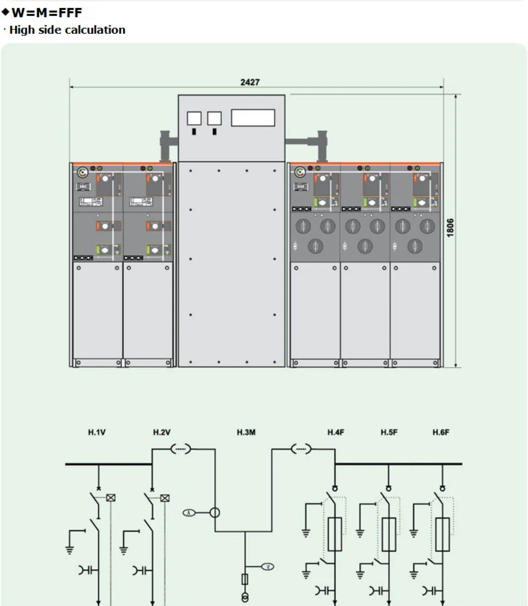 Главный блок надувного кольца высокого давления SRM 12 кВ 630 А 1250 А-1 (7)