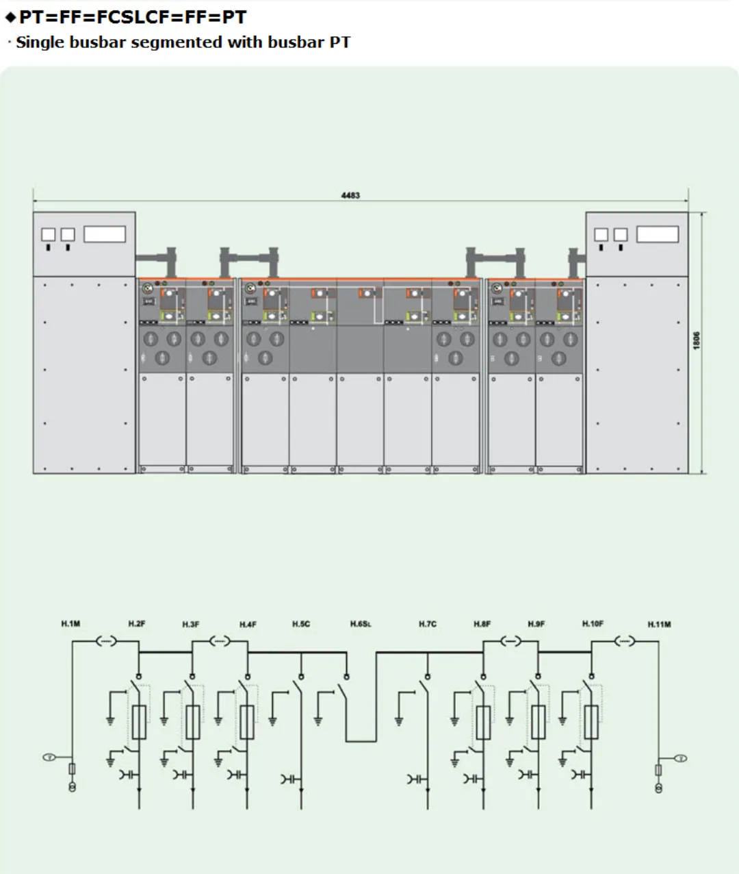 Главный блок надувного кольца высокого давления SRM 12 кВ 630 А 1250 А-1 (9)