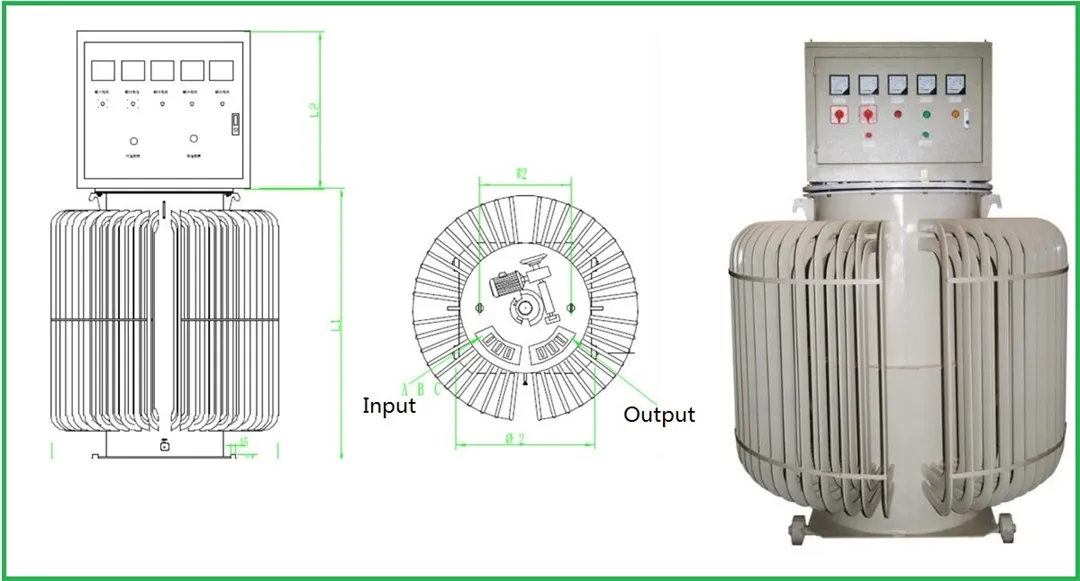 Индукционный регулятор с масляным охлаждением и самоохлаждением-1 (12)