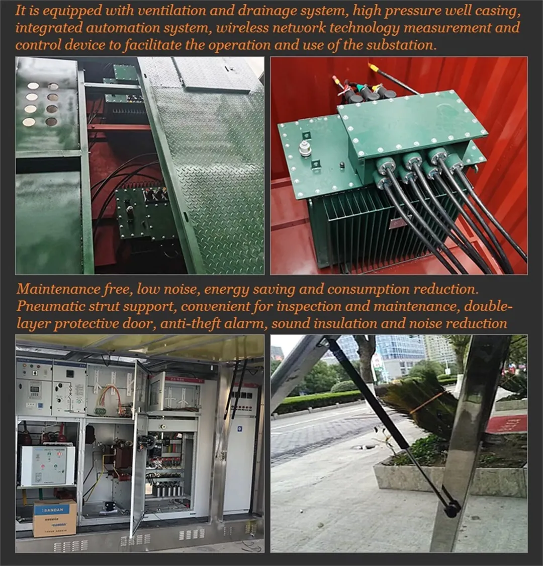 Подстанция YBD 6-10 кВ 30-2000 кВА наружной сборной подземной коробчатого типа (11)