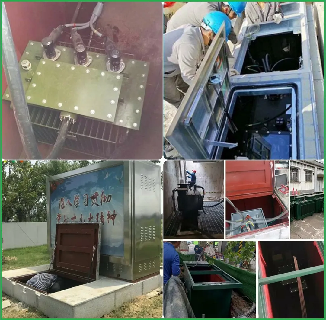 Предварительно установленный интеллектуальный трехфазный силовой трансформатор для подз (14)