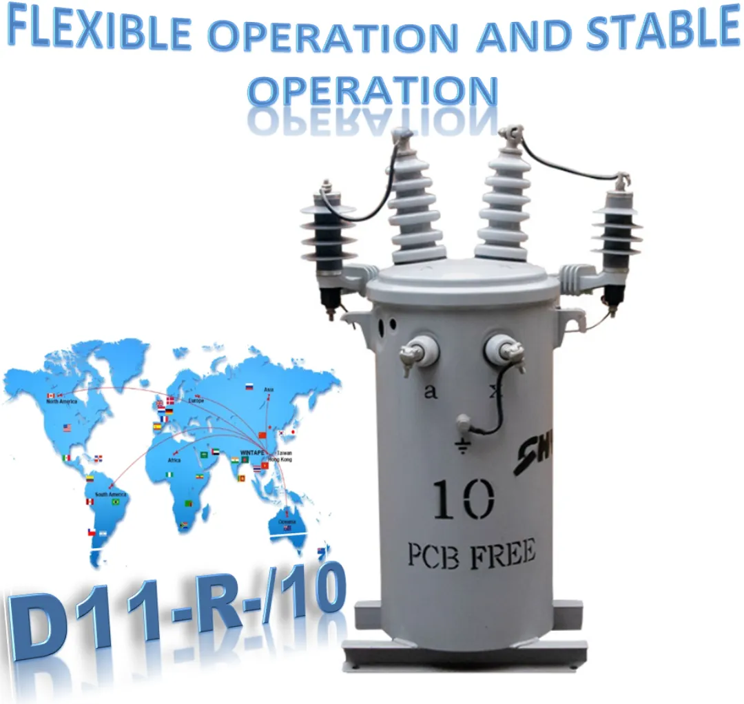Распределительный трансформатор однофазный D911 (5)