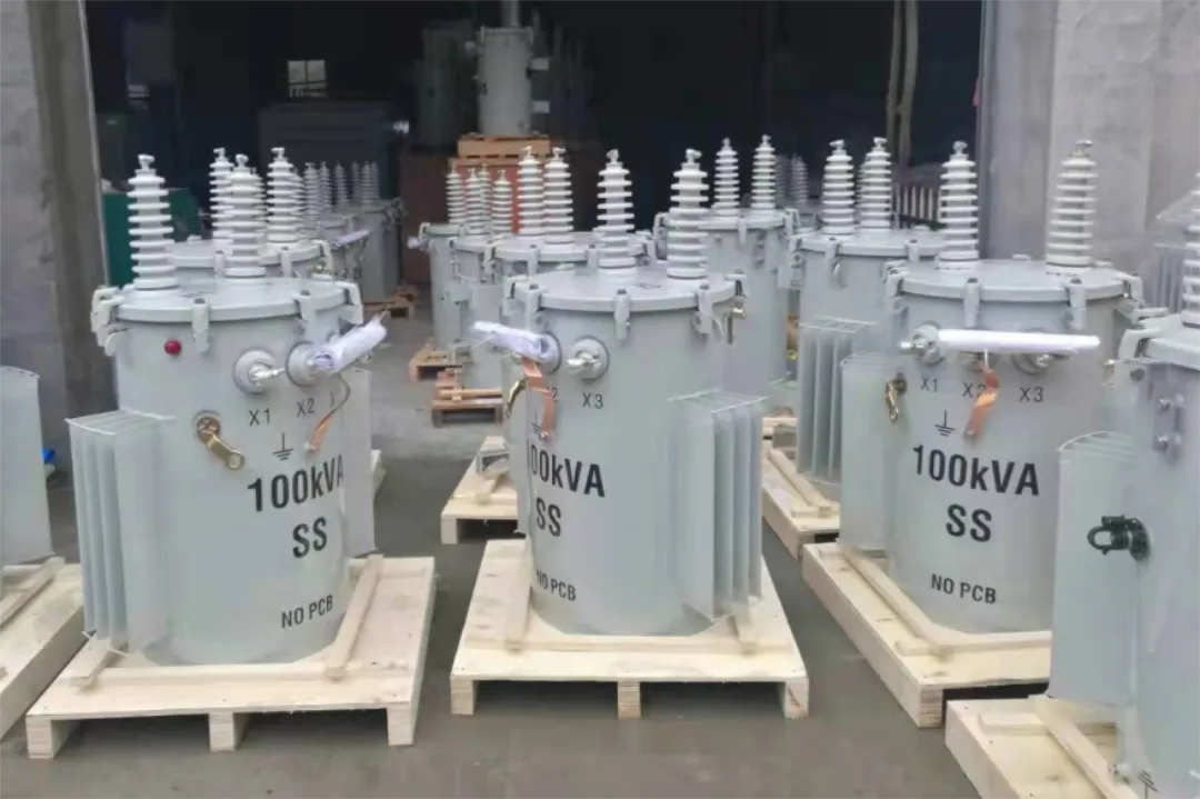 Распределительный трансформатор однофазный D911 (8)