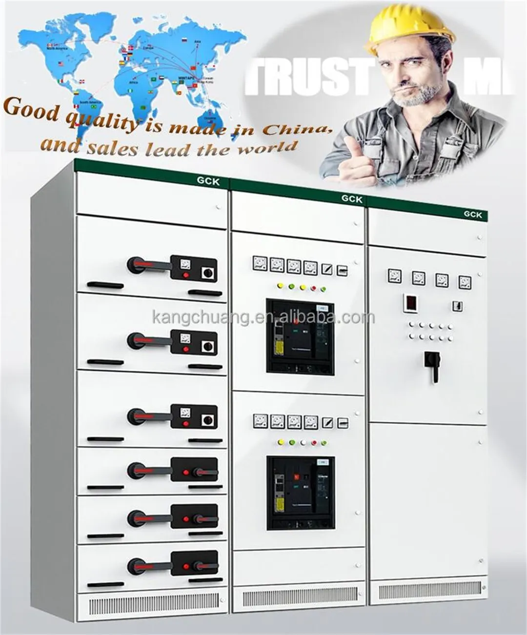 Распределительный шкаф низковольтной системы управления GCK 380V 660V 630A 3150A-1 (1)