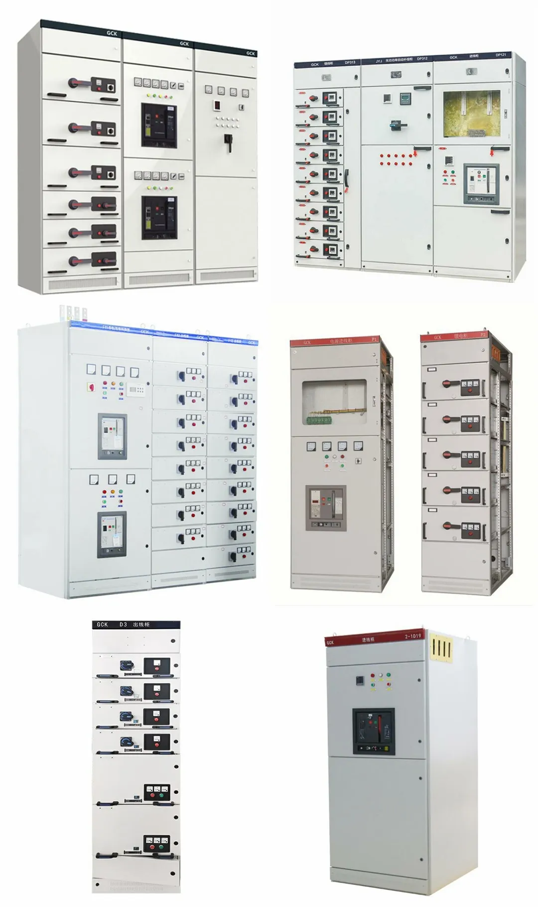 Распределительный шкаф низковольтной системы управления GCK 380V 660V 630A 3150A-1 (13)