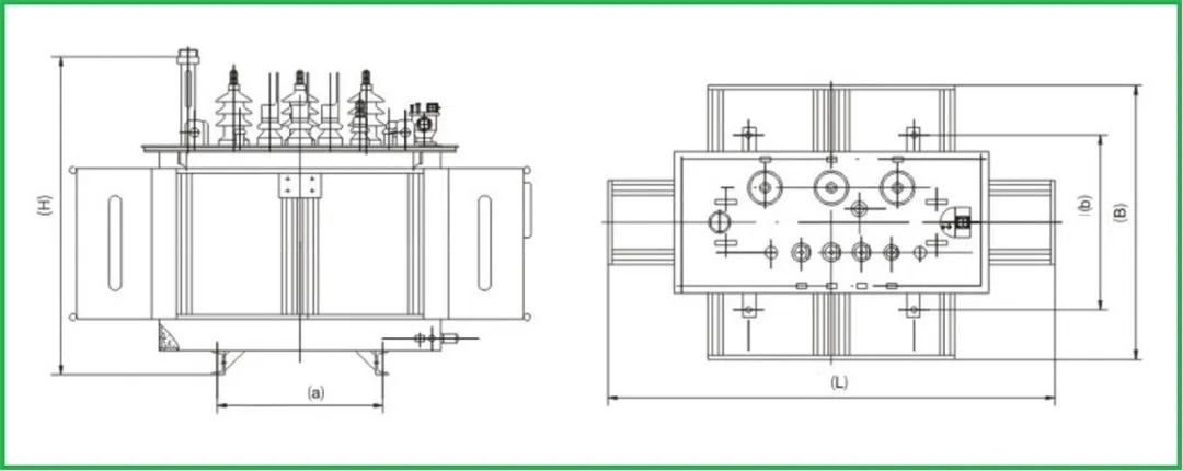 Трехфазный силовой трансформатор серии SH15-1 (5)